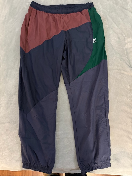 adidas Other - adidas Colorblock Track Joggers in Navy, Maroon & Green